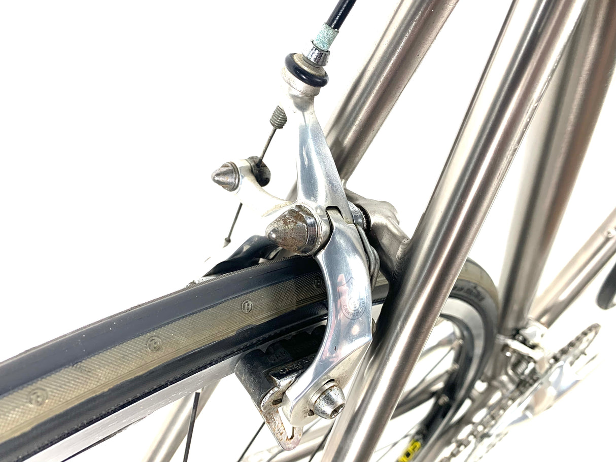 Merlin Titanium Road Bike Camagnolo 8 Speed Mavic Alloy Wheels Size 58cm