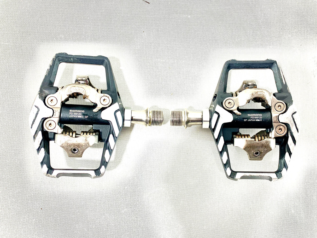 Shimano Deore XTR PD-M9120 Clipless MTB Pedals 9/16 Spindle(Preowned)