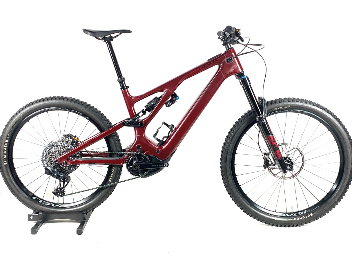 2022 Specialized Turbo Levo Expert Carbon SRAM GX AXS 1X12 Roval Wheels Size: S5 (XL)