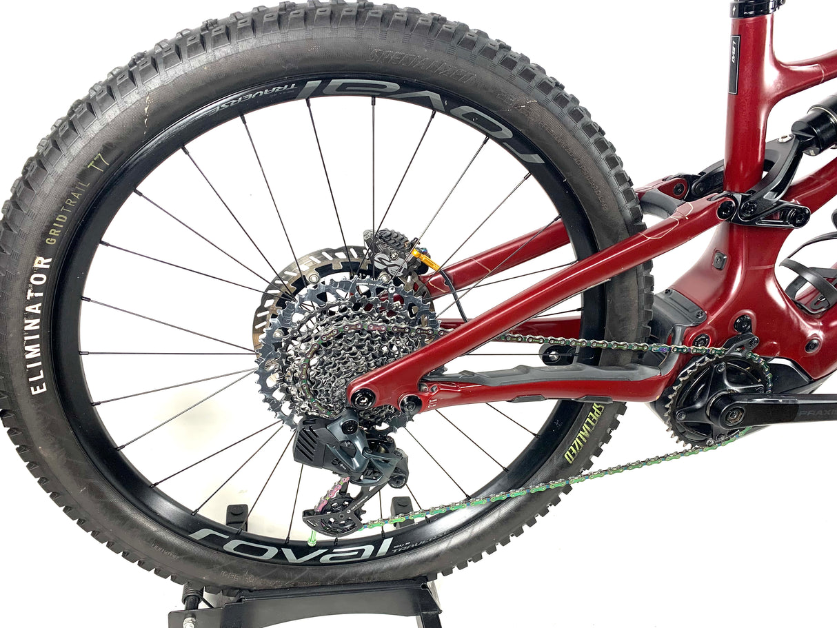 2022 Specialized Turbo Levo Expert Carbon SRAM GX AXS 1X12 Roval Wheels Size: S5 (XL)