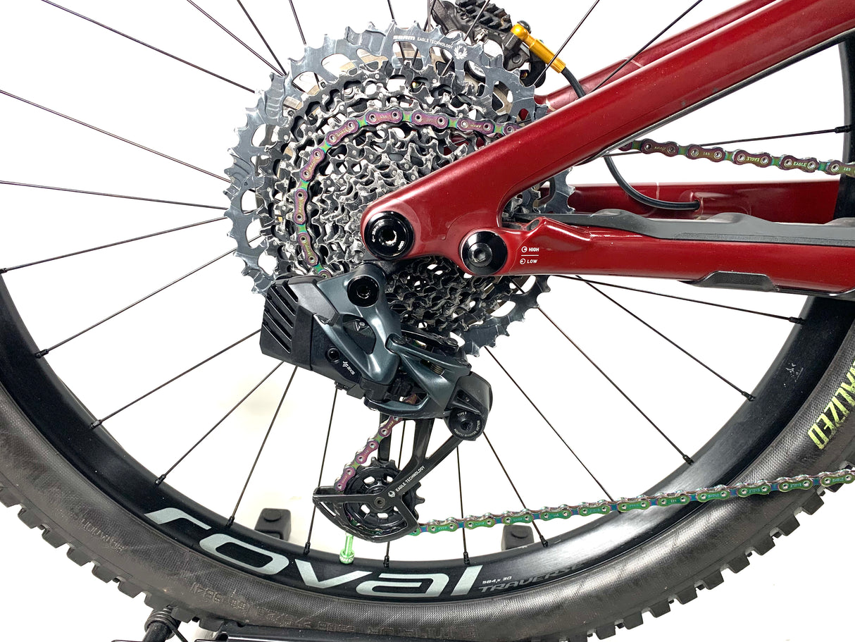 2022 Specialized Turbo Levo Expert Carbon SRAM GX AXS 1X12 Roval Wheels Size: S5 (XL)