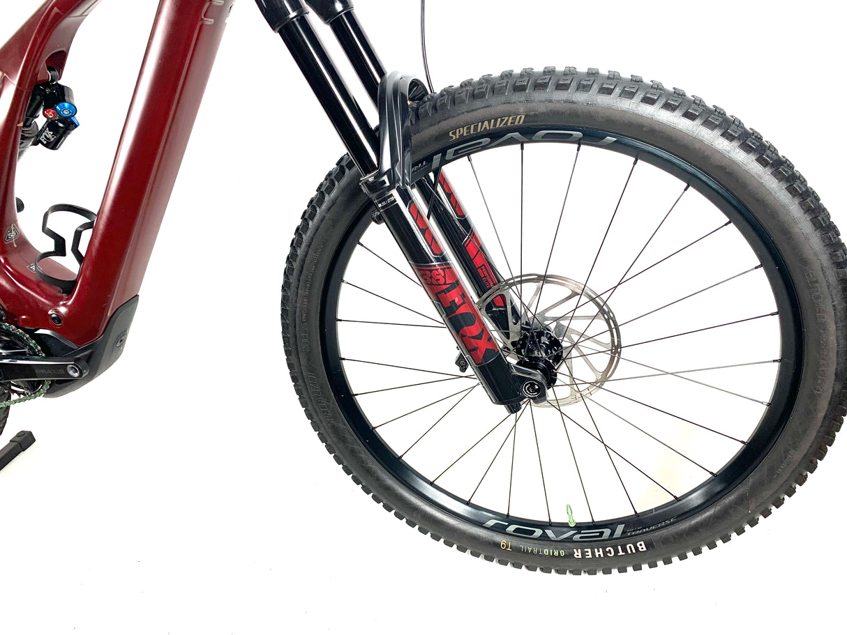 2022 Specialized Turbo Levo Expert Carbon SRAM GX AXS 1X12 Roval Wheels Size: S5 (XL)