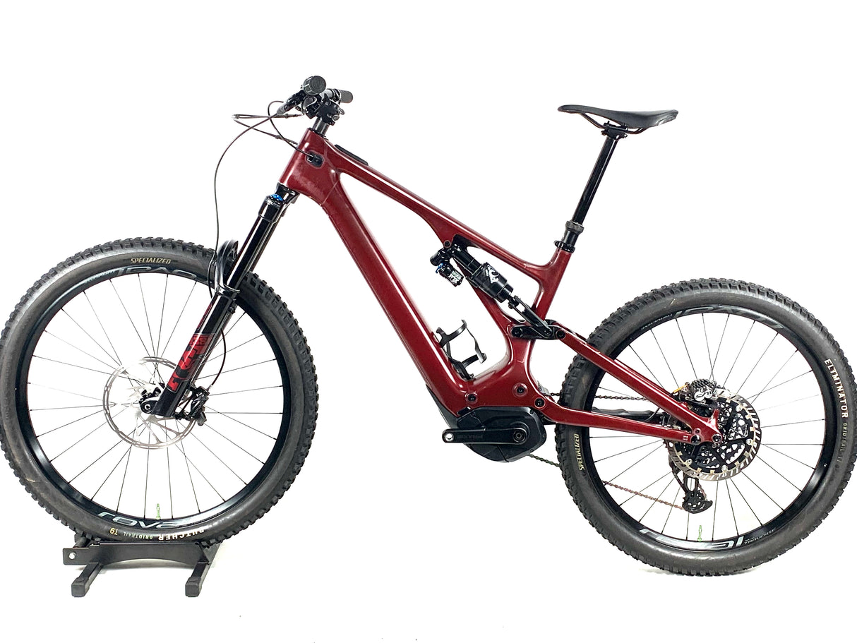 2022 Specialized Turbo Levo Expert Carbon SRAM GX AXS 1X12 Roval Wheels Size: S5 (XL)