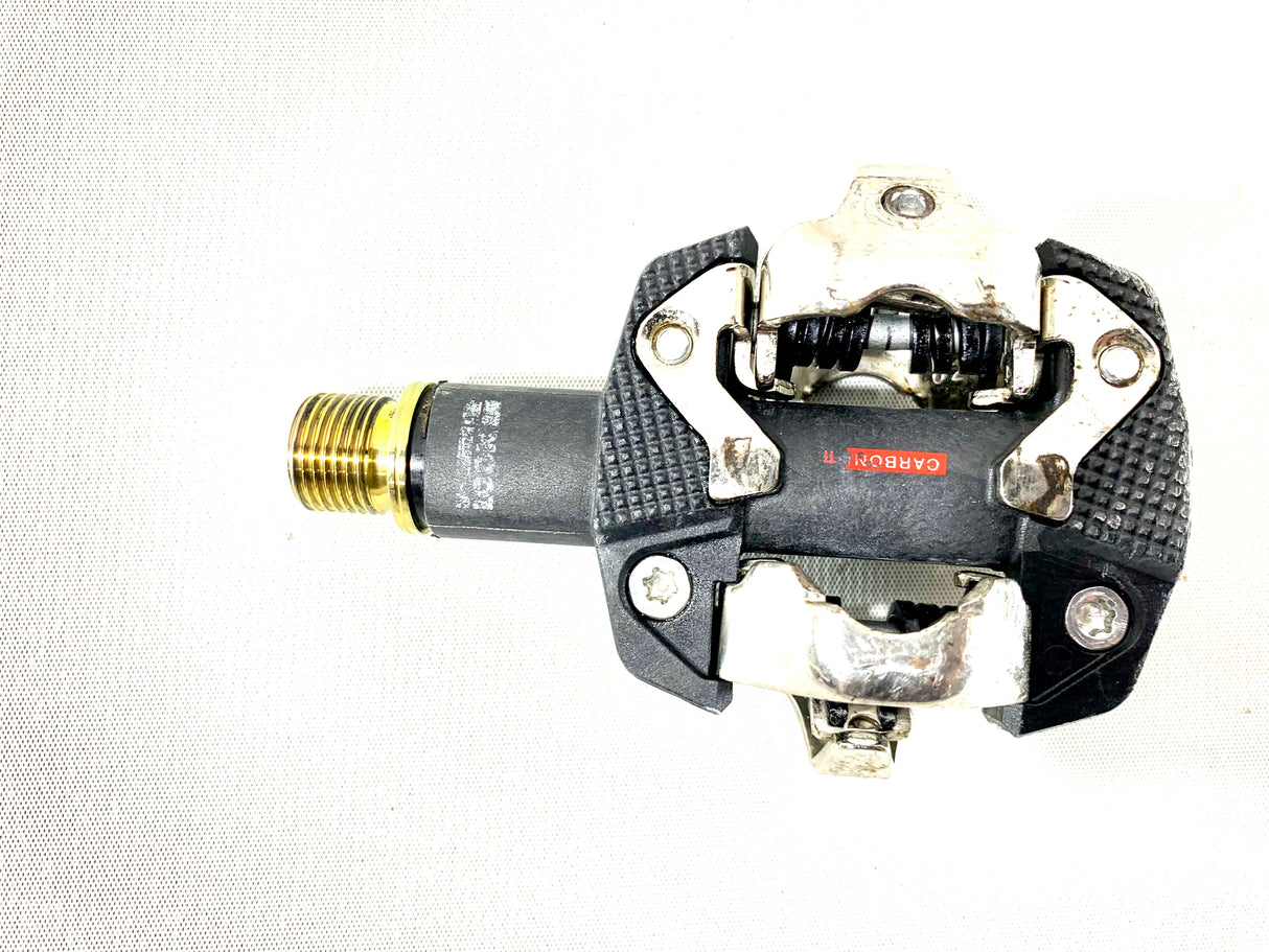 Look X-Track Race Titanium and Carbon Clipless MTB Pedals 9/16 Spindle(Preowned)