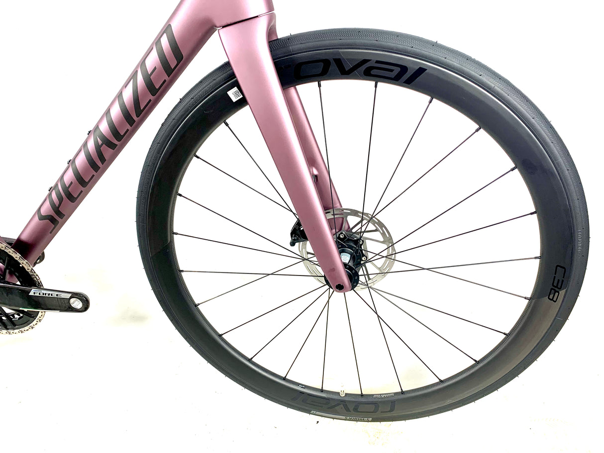 2026 Specialized Tarmac SL8 Expert Force AXS Roval Wheels Size: 56cm (Preowned)