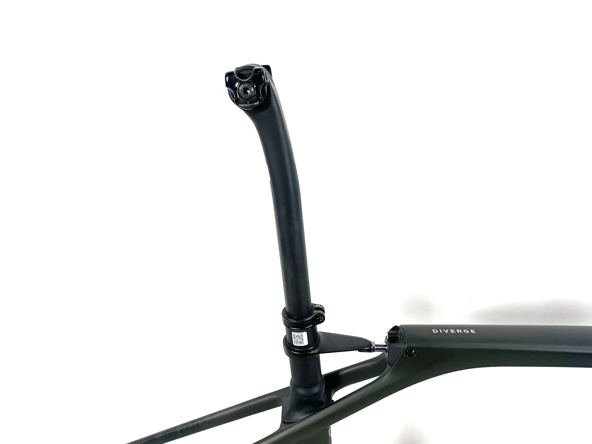 2023 Specialized S-Works Diverge STR Frameset Satin Forest Green Size: 58cm