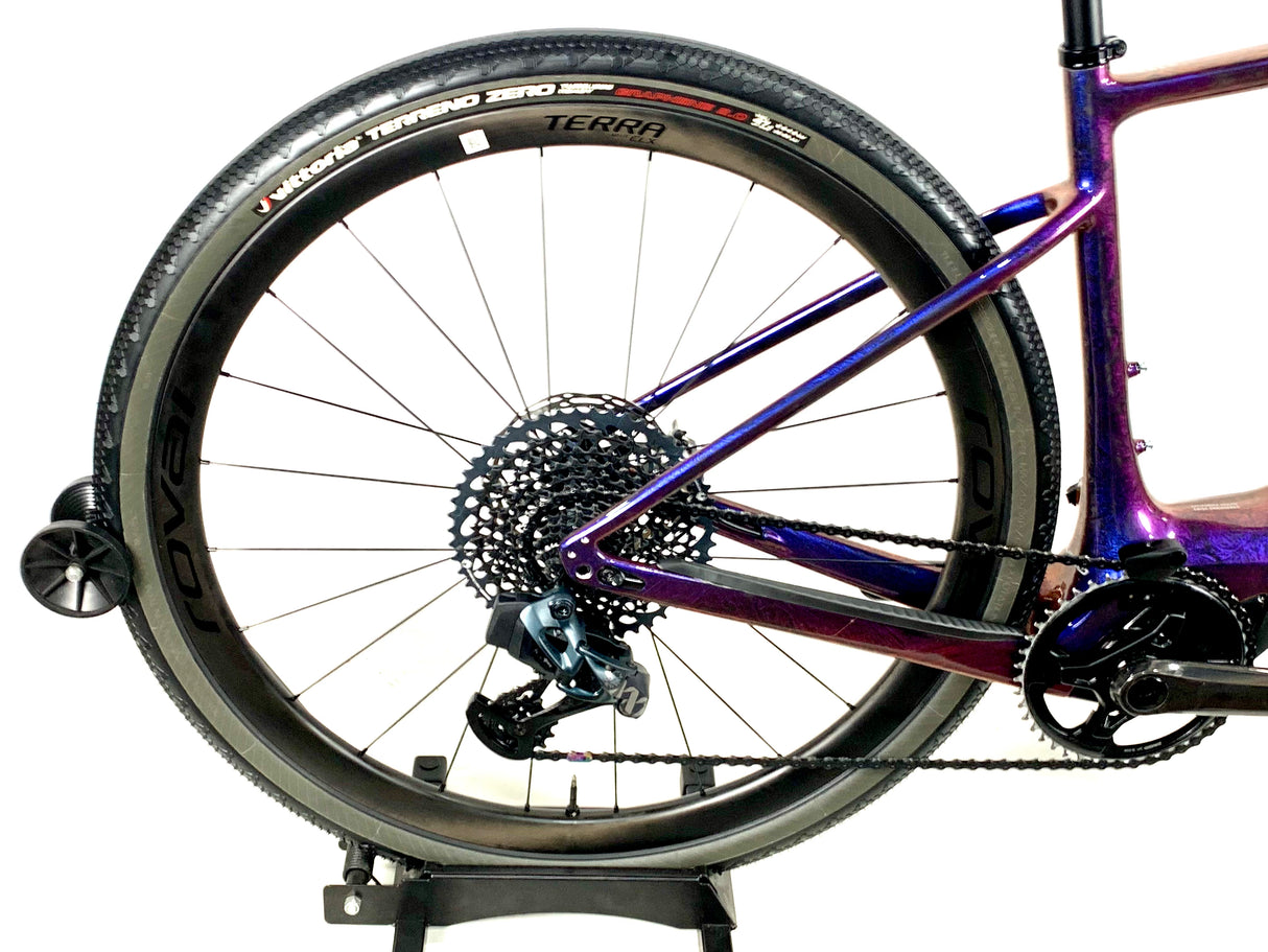 2025 Specialized S-Works Turbo Creo 2 Sram AXS 1X12 Roval Carbon Wheels Size: 54cm (Preowned)