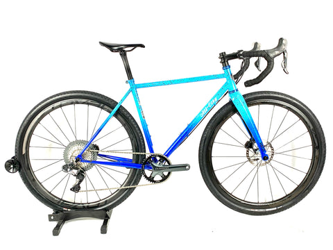 2020 All City Nature Boy A.C.E Gravel Bike Shimano Di2 1X11 Roval Carbon Wheels Size: 49cm