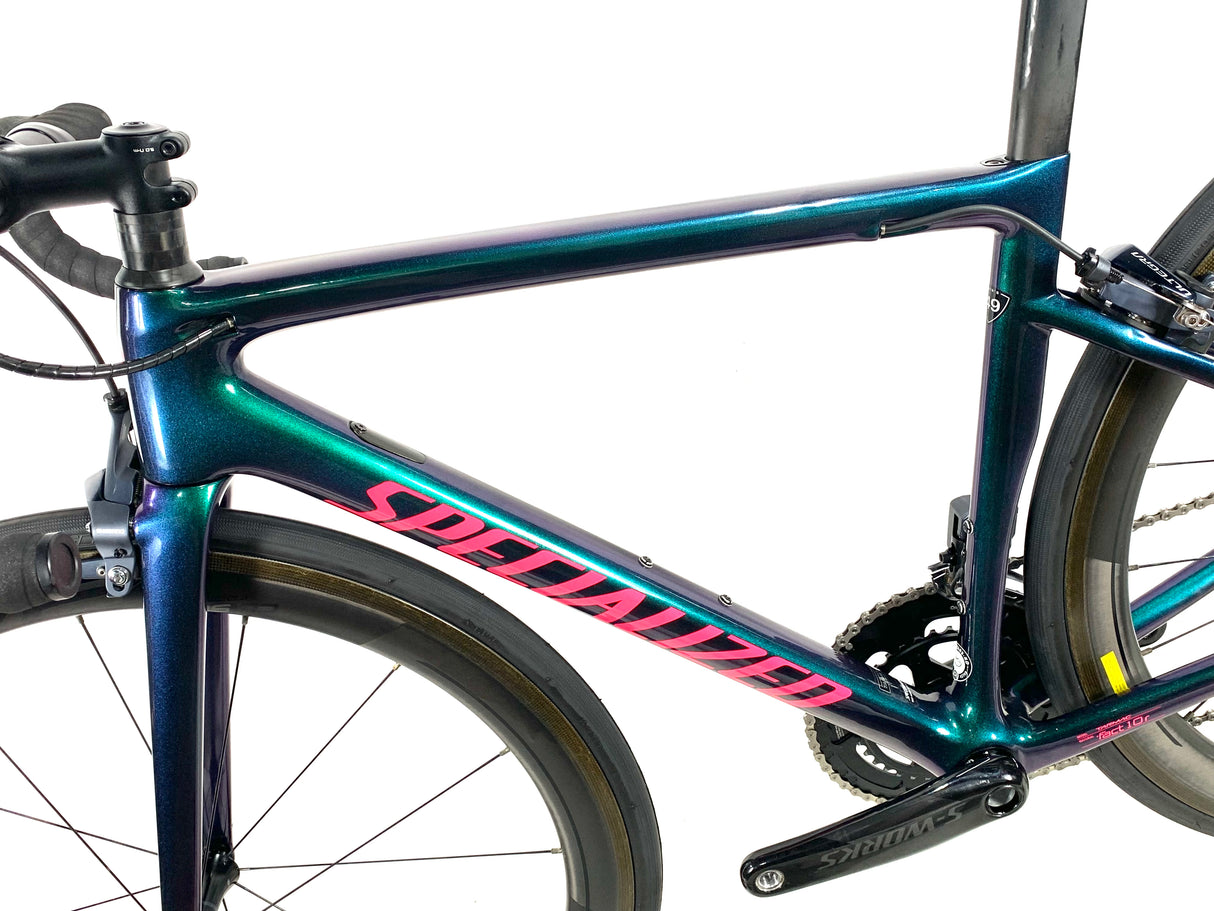 2018 Specialized Tarmac SL6 Pro Carbon Ultegra Di2 Roval Carbon Wheels Size: 49cm