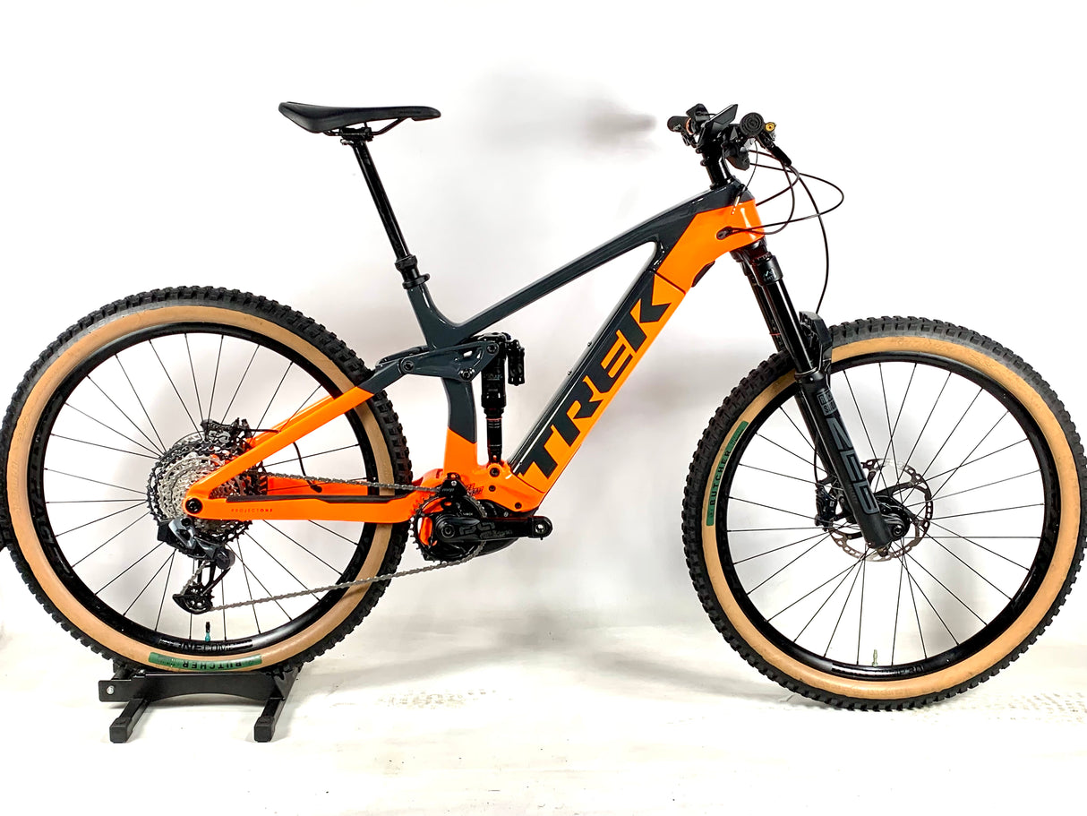 2020 Trek Rail 9.8 Full Suspension E-Mountain Bontrager 29er Alloy Wheels Size: Large