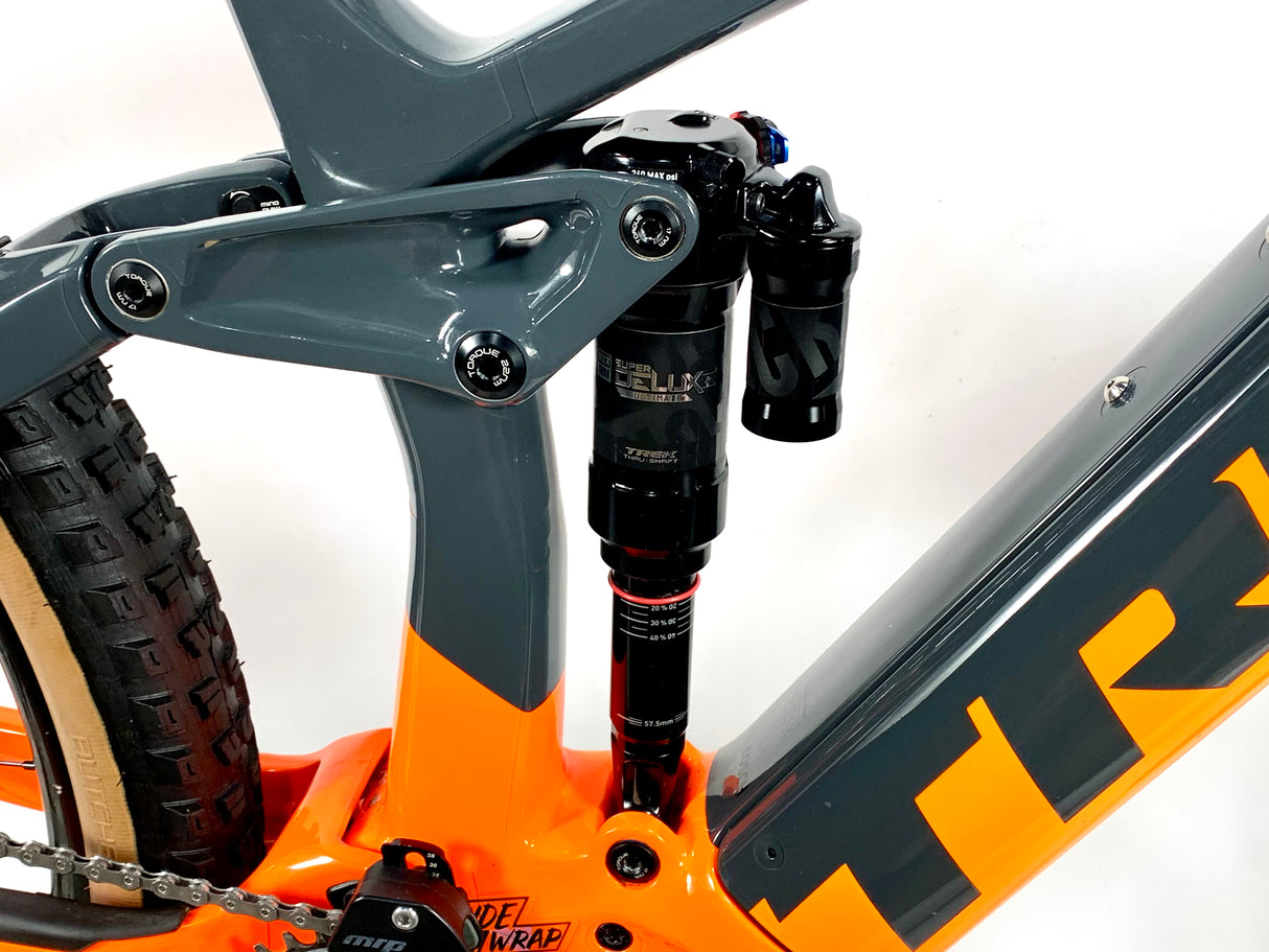 2020 Trek Rail 9.8 Full Suspension E-Mountain Bontrager 29er Alloy Wheels Size: Large