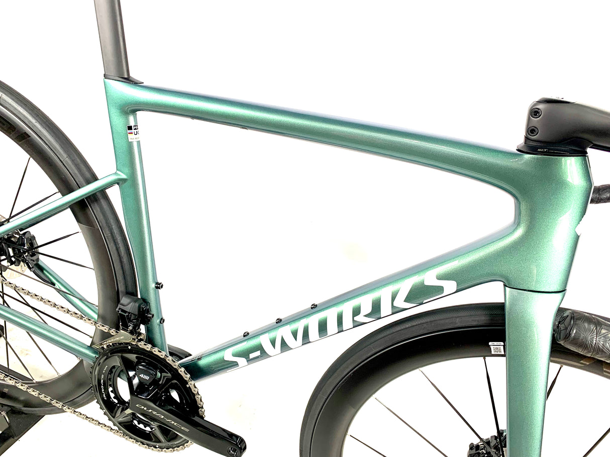 2026 Specialized S-Works Tarmac SL8 Dura Ace 2X12 Roval Carbon Wheels Size: 56cm (Preowned)