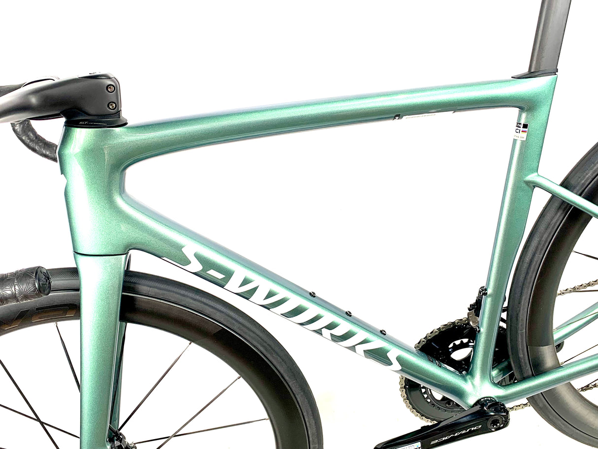 2026 Specialized S-Works Tarmac SL8 Dura Ace 2X12 Roval Carbon Wheels Size: 56cm (Preowned)