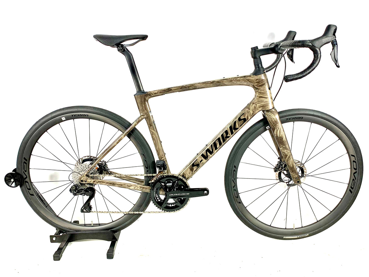 2025 Specialized S-Works Roubaix SL8 Dura Ace 2X12 Roval Carbon Wheels Size: 58cm