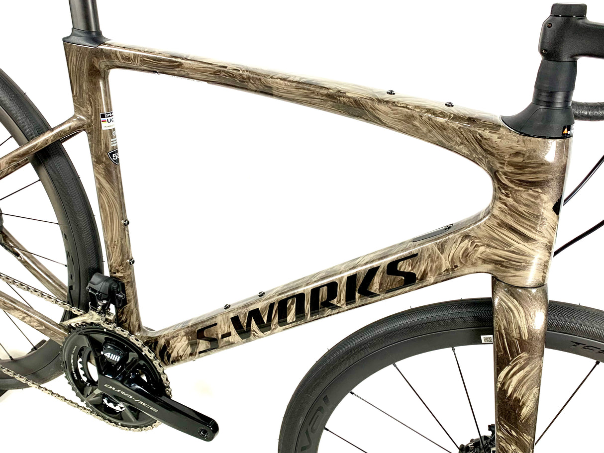 2025 Specialized S-Works Roubaix SL8 Dura Ace 2X12 Roval Carbon Wheels Size: 58cm