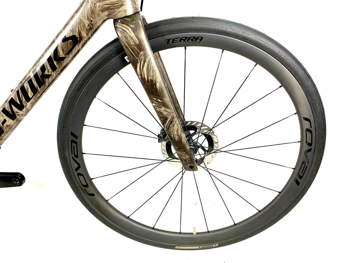 2025 Specialized S-Works Roubaix SL8 Dura Ace 2X12 Roval Carbon Wheels Size: 58cm
