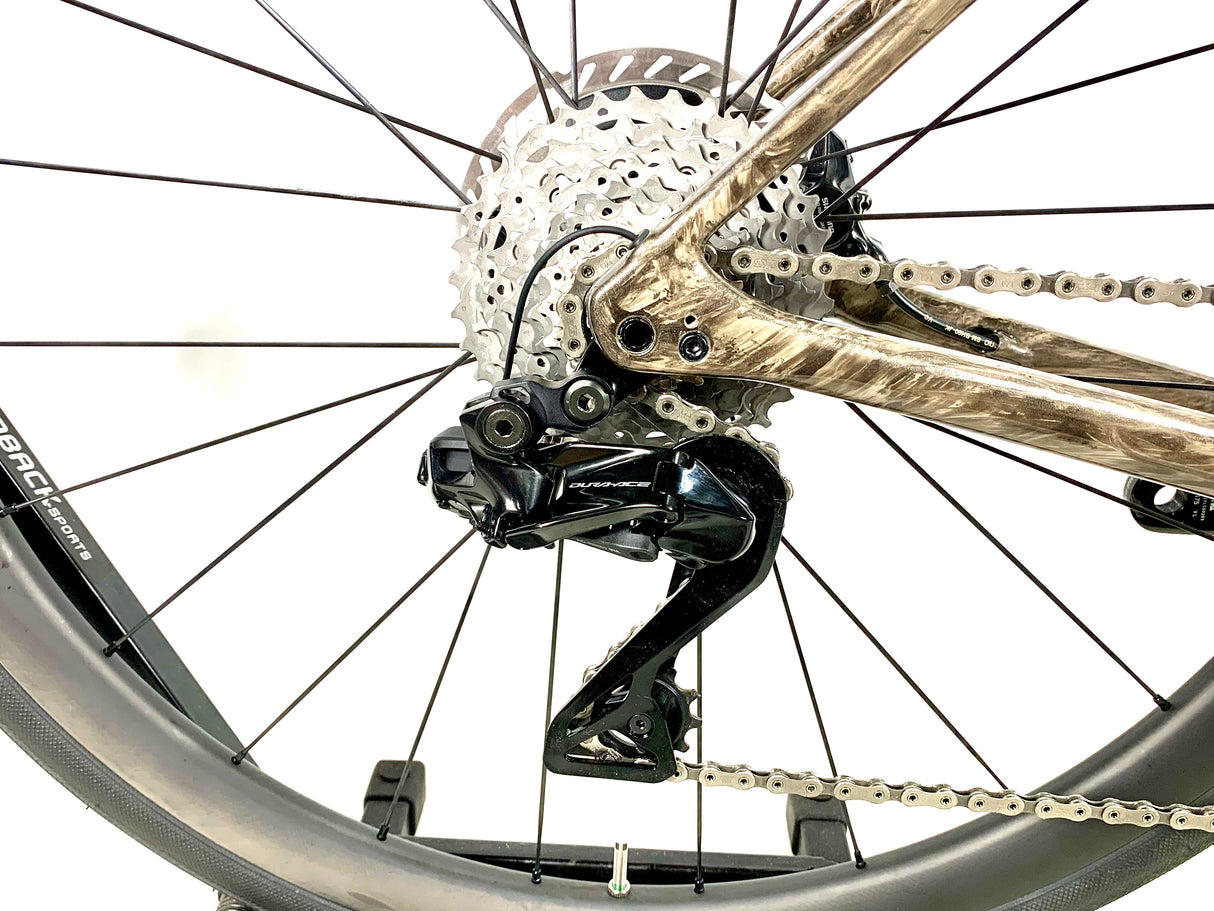 2025 Specialized S-Works Roubaix SL8 Dura Ace 2X12 Roval Carbon Wheels Size: 58cm