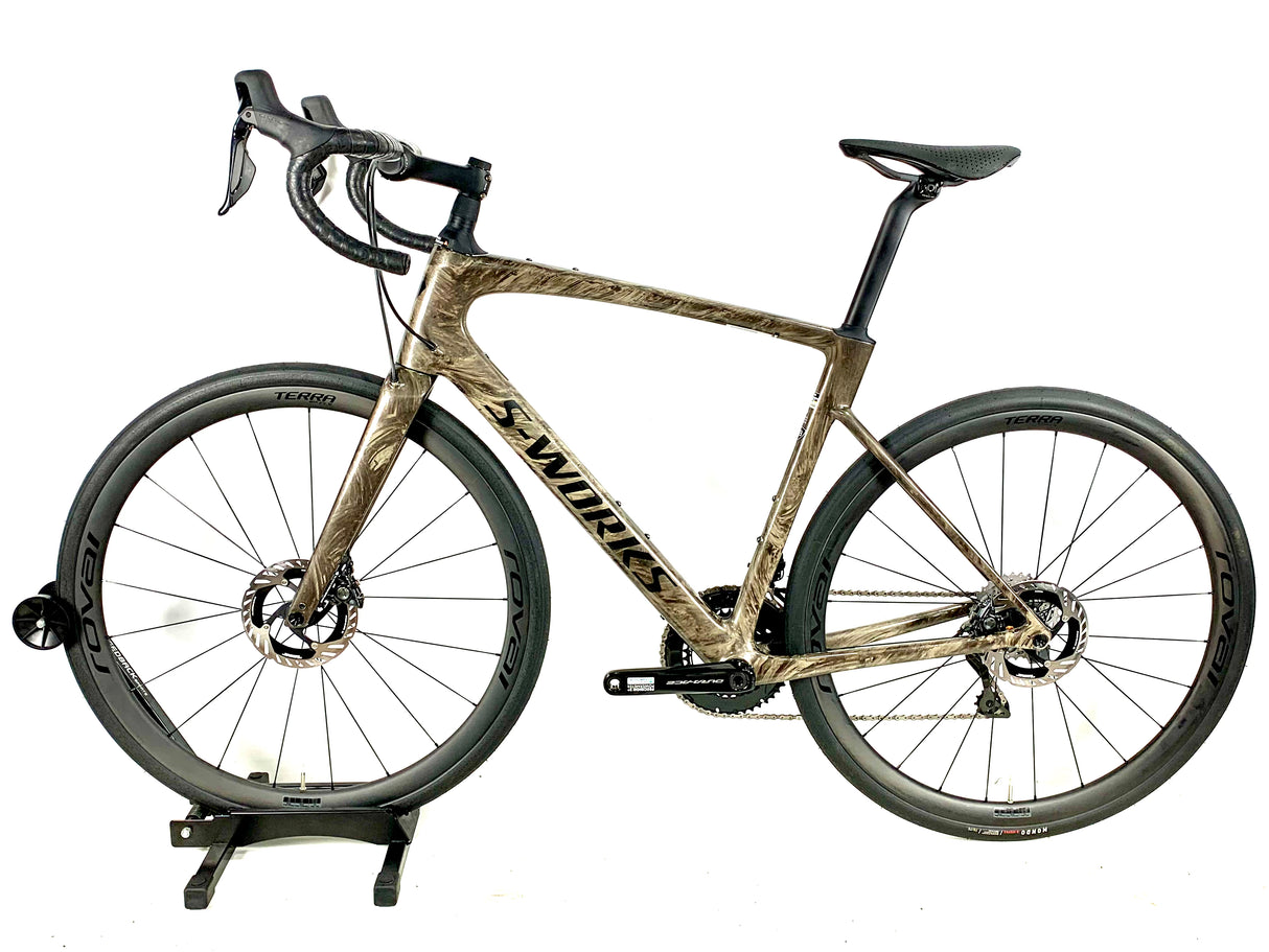 2025 Specialized S-Works Roubaix SL8 Dura Ace 2X12 Roval Carbon Wheels Size: 58cm