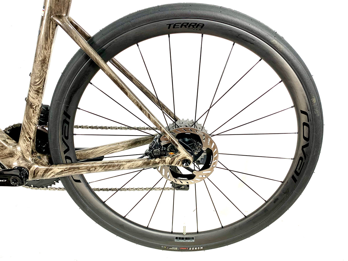 2025 Specialized S-Works Roubaix SL8 Dura Ace 2X12 Roval Carbon Wheels Size: 58cm