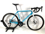 2016 Focus Izalco Max Carbon Red eTap 11 Speed Zipp 202 Carbon Disc Wheels Size: 56cm