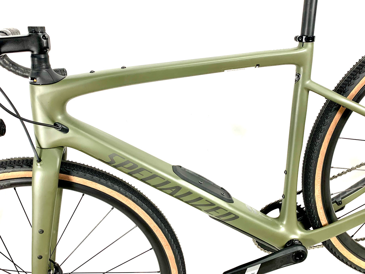 2025 Specialized Diverge Comp Carbon Gravel Sram AXS 1X12 Speed Size: 56cm