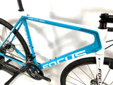 2016 Focus Izalco Max Carbon Red eTap 11 Speed Zipp 202 Carbon Disc Wheels Size: 56cm