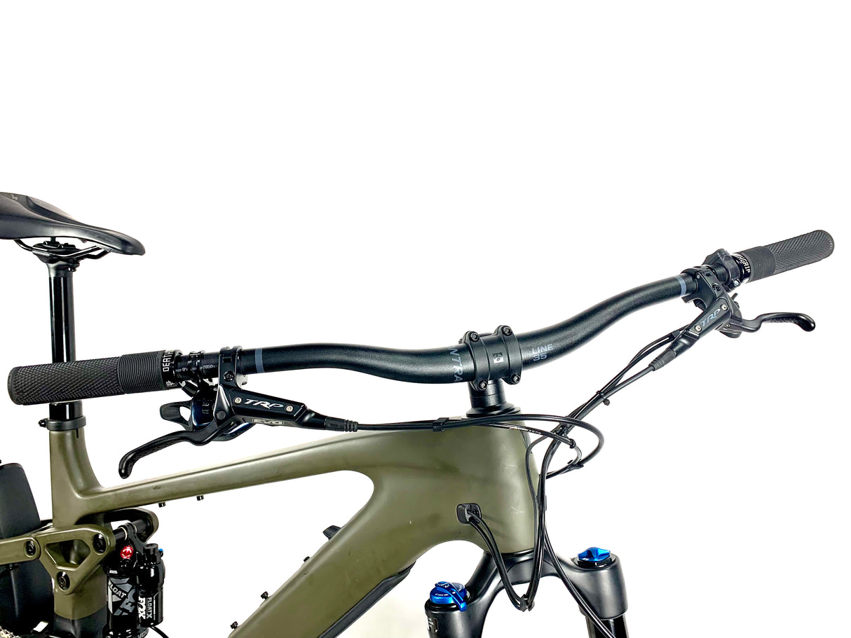 2025 Trek Slash+ 9.7 Carbon Sram GX 1X12 SpokeX Carbon Wheels Size: Large (Preowned)