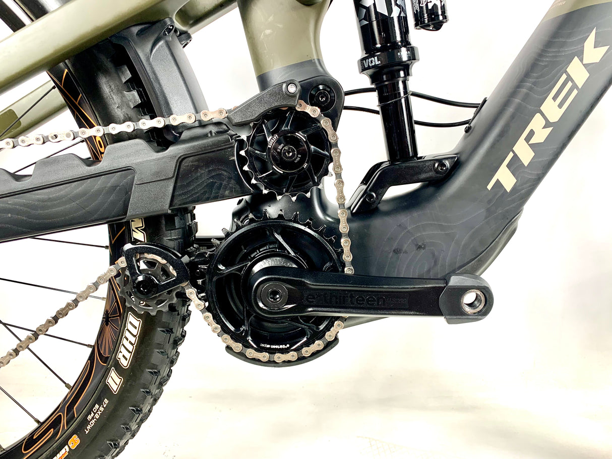 2025 Trek Slash+ 9.7 Carbon Sram GX 1X12 SpokeX Carbon Wheels Size: Large (Preowned)