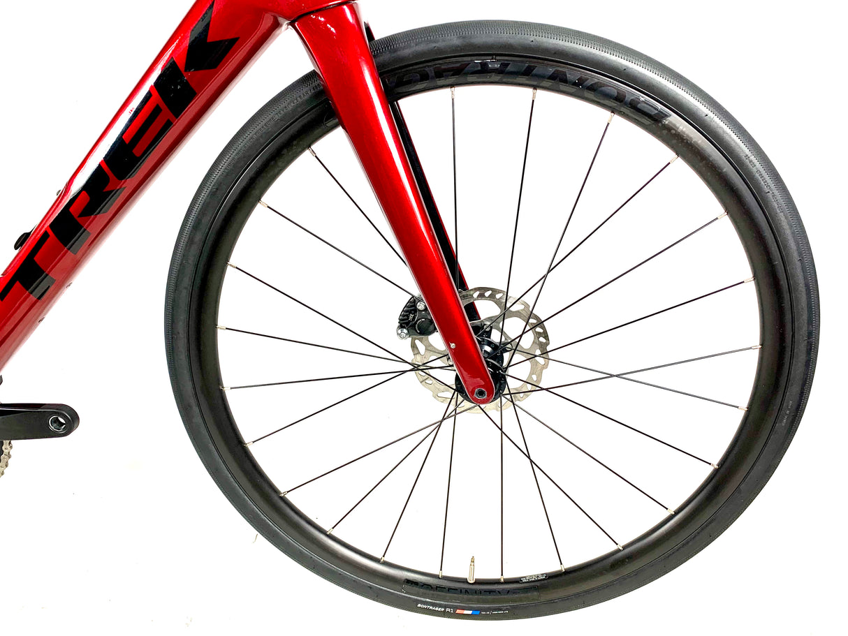 2021 Trek Domane SL 5 Disc Carbon Shimano 105 11 Speed Bontrager Wheels Size: 58cm