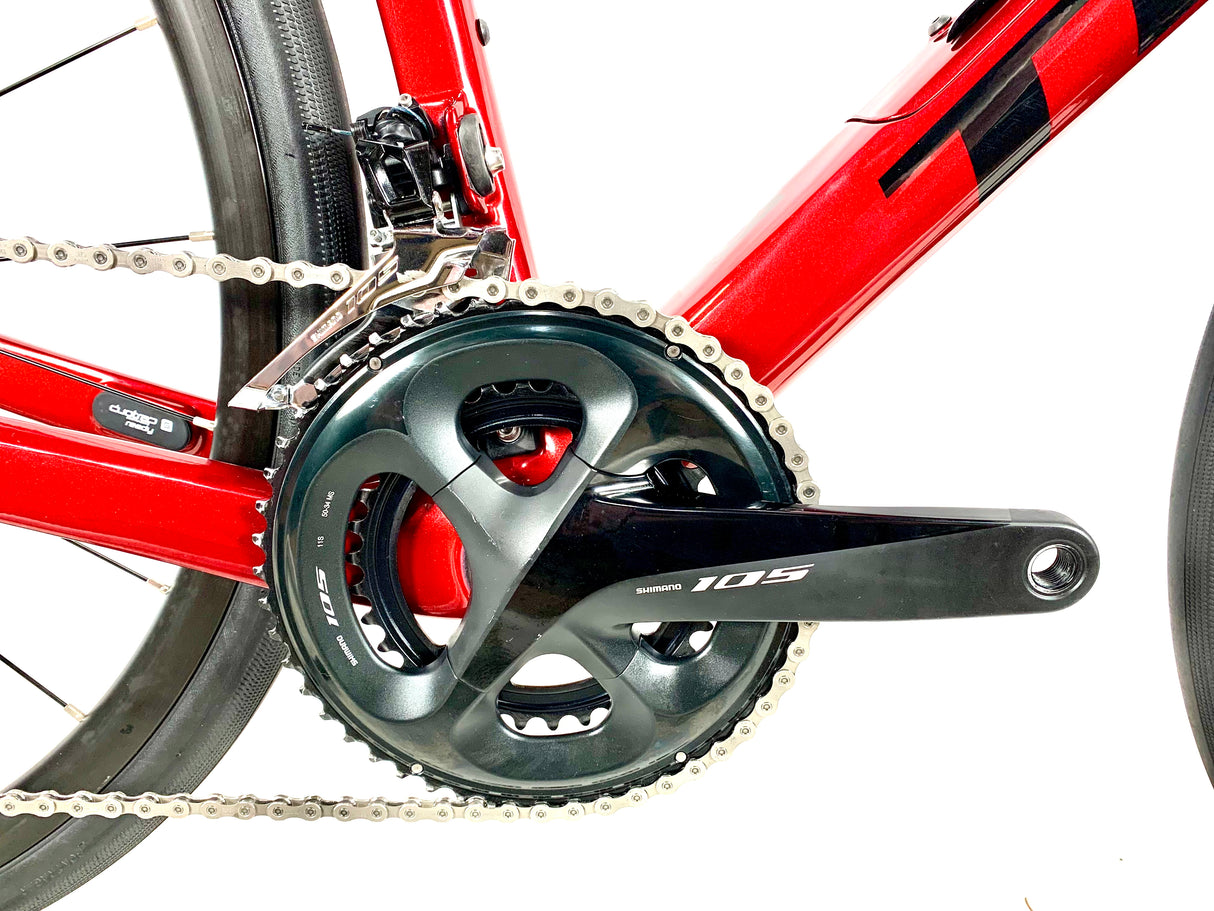 2021 Trek Domane SL 5 Disc Carbon Shimano 105 11 Speed Bontrager Wheels Size: 58cm