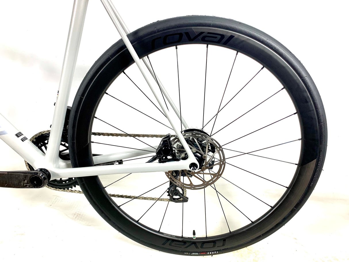 2026 Specialized Aethos 2 Expert Force AXS Roval Carbon Wheels Size: 61cm (Preowned)