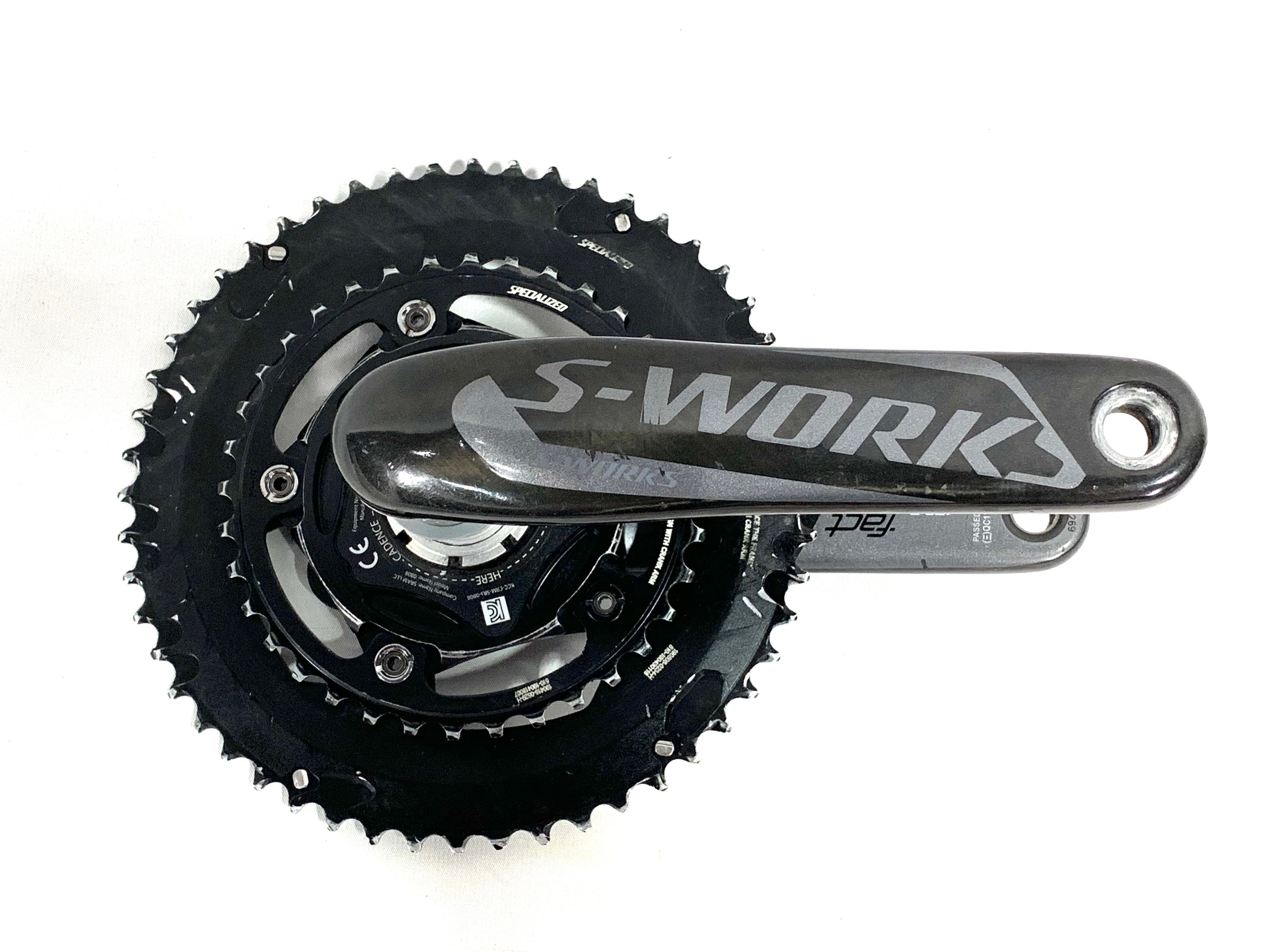 Specialized - S-WORKSカーボンクランクQUARQ パワーメーター172.5mm SPECIALIZED 「スペシャライズド」 S-WORKS QUARQ パワー