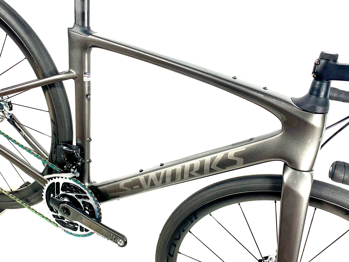 2024 Specialized S-Works Roubaix SL8 SRAM AXS Roval Carbon Wheels Size: 54cm