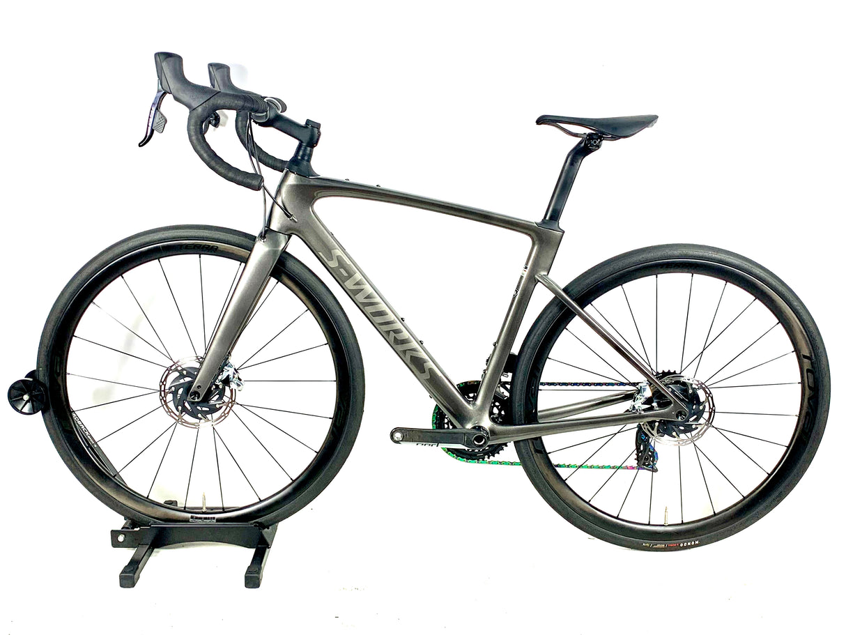 2024 Specialized S-Works Roubaix SL8 SRAM AXS Roval Carbon Wheels Size: 54cm