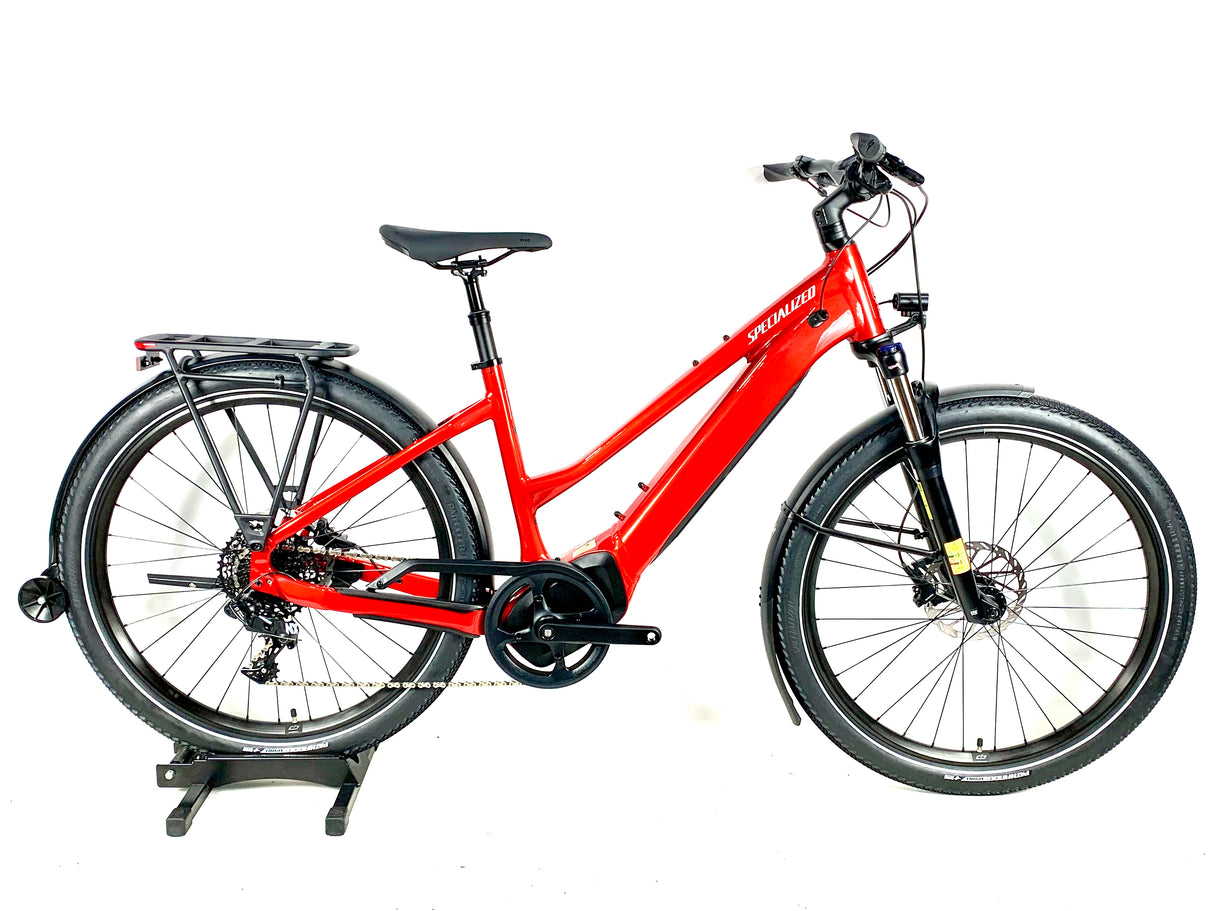 2023 Specialized Turbo Vado 4.0 Step Thru NX 1x11 Speed 27.5 Alloy Wheels Size: Large