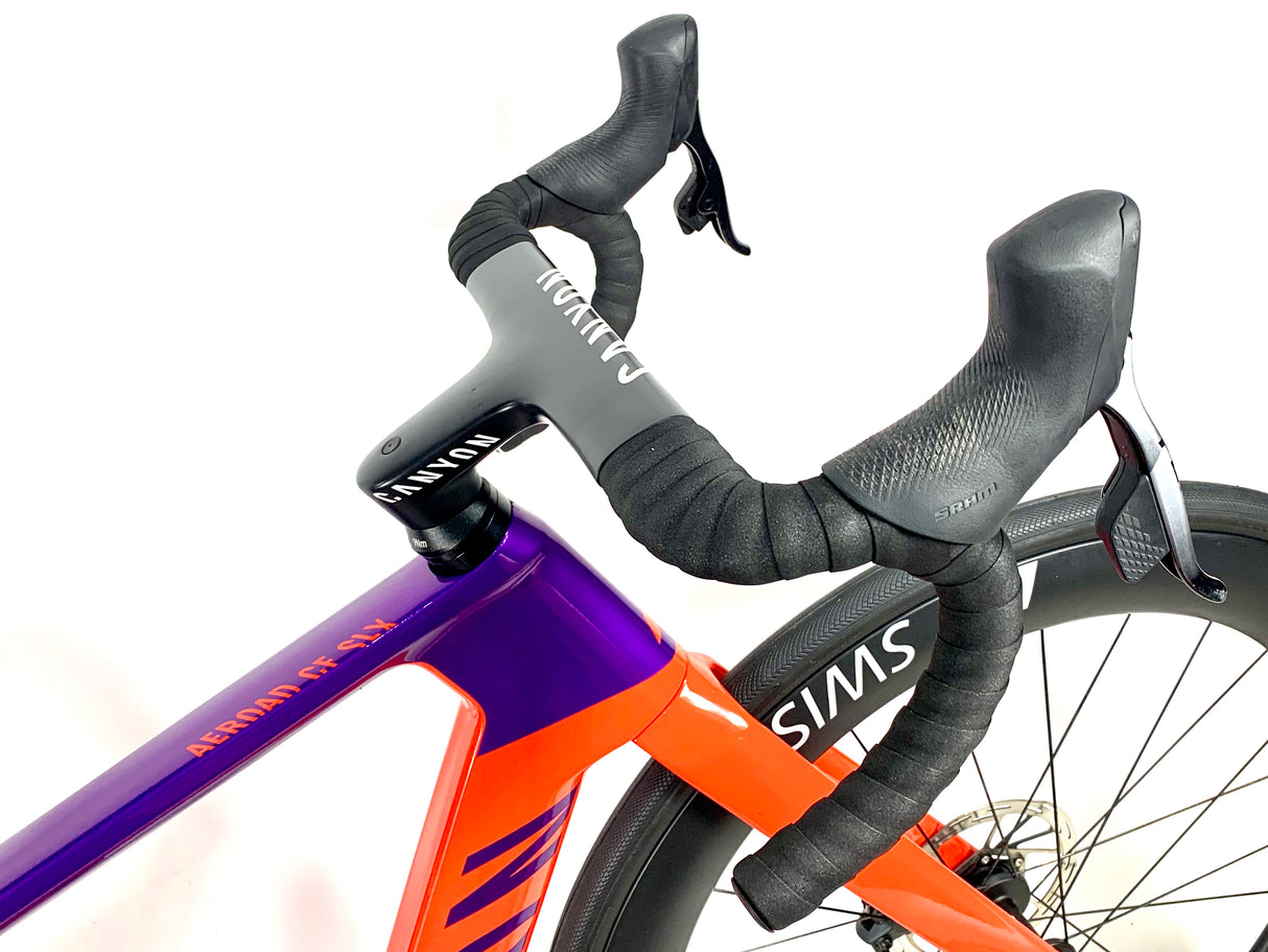 2024 Canyon Aeroad CF SLX 8 Force AXS 12 Speed DT Swiss Wheels Size: Medium