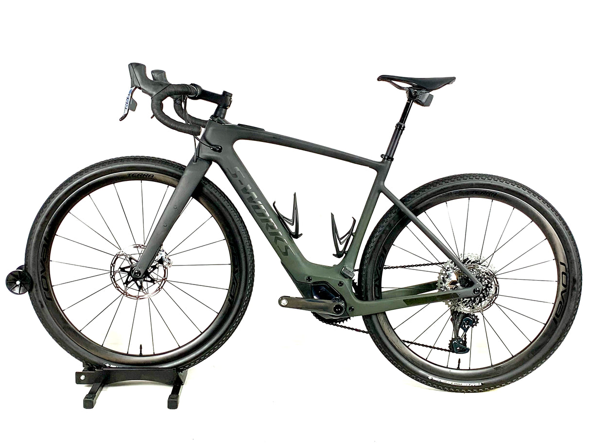 2024 Specialized S-Works Turbo Creo 2 Sram AXS Size: 56cm Satin Forest(Preowned)