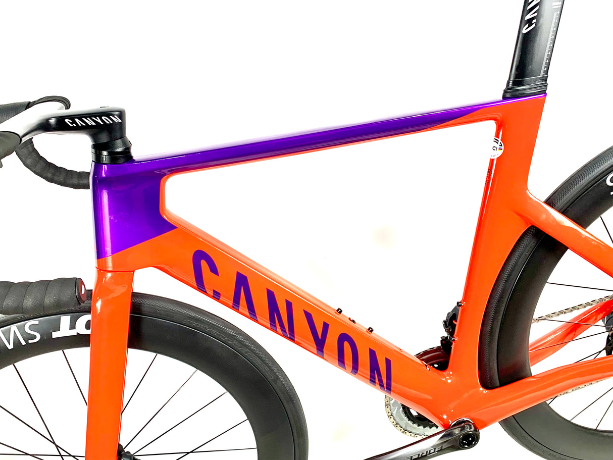 2024 Canyon Aeroad CF SLX 8 Force AXS 12 Speed DT Swiss Wheels Size: Medium