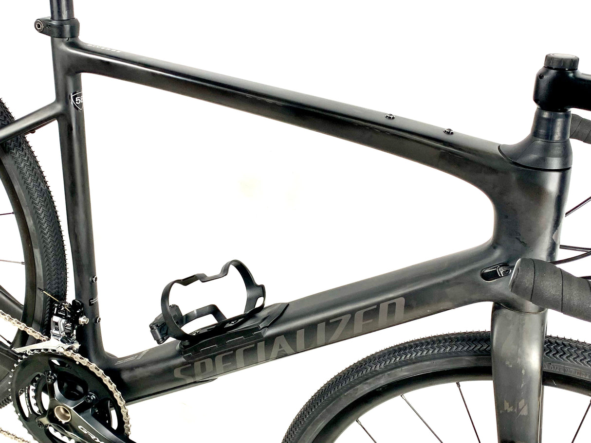 2021 Specialized Diverge Comp Carbon Gravel Bike GRX 2x11 Speed Size: 58cm (Preowned)