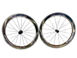 Zipp 404 Firecrest Carbon Clincher Wheelset Rim Brake Shimano/SRAM 10/11 Speed (Preowned)