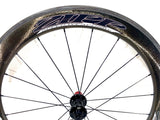 Zipp 404 Firecrest Carbon Clincher Wheelset Rim Brake Shimano/SRAM 10/11 Speed (Preowned)