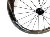Zipp 404 Firecrest Carbon Clincher Wheelset Rim Brake Shimano/SRAM 10/11 Speed (Preowned)
