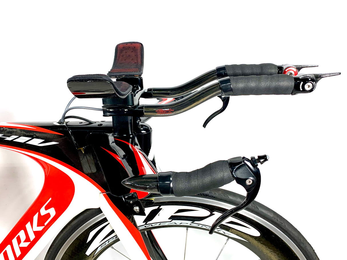Specialized S-Works Shiv Carbon SRAM Red 10 Speed ZIPP 808 Wheels Size Medium