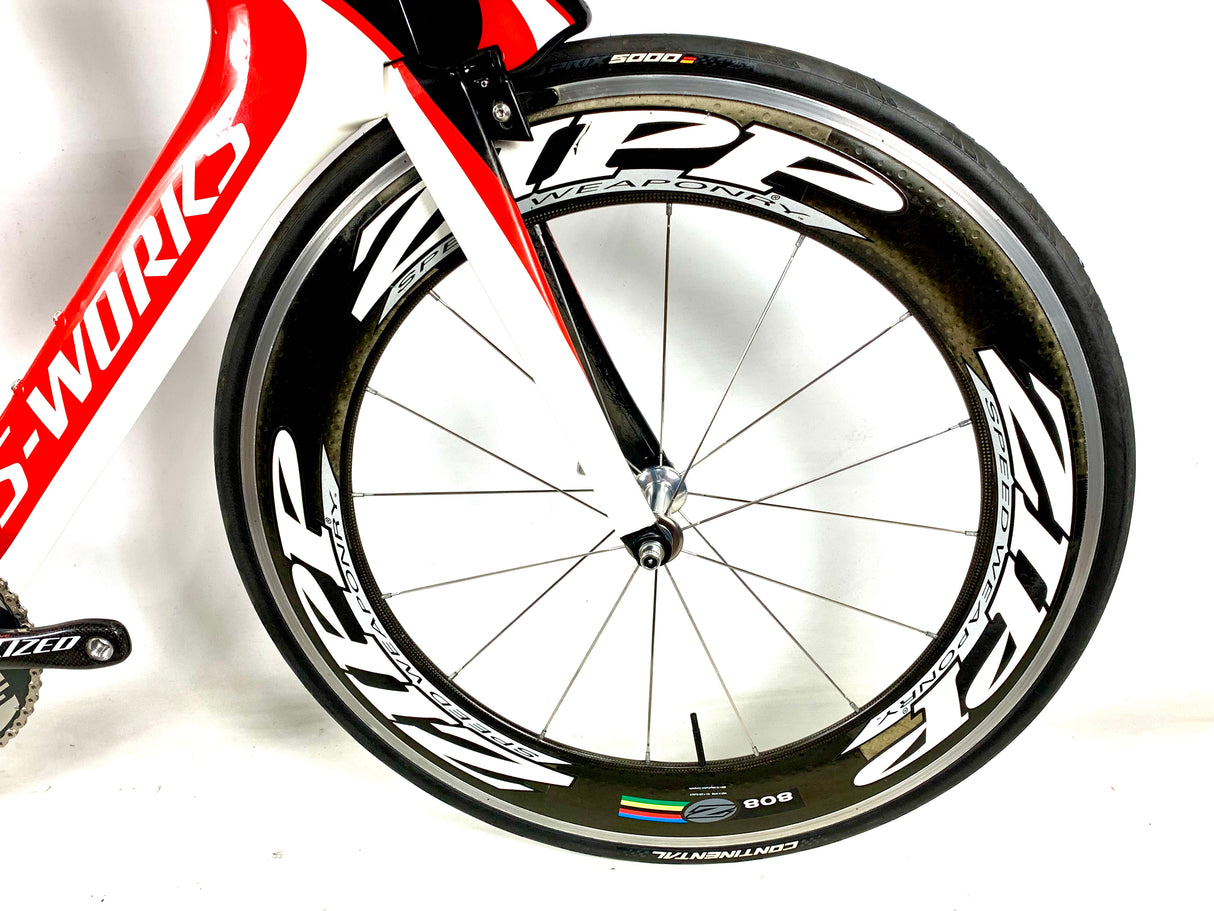 Specialized S-Works Shiv Carbon SRAM Red 10 Speed ZIPP 808 Wheels Size Medium