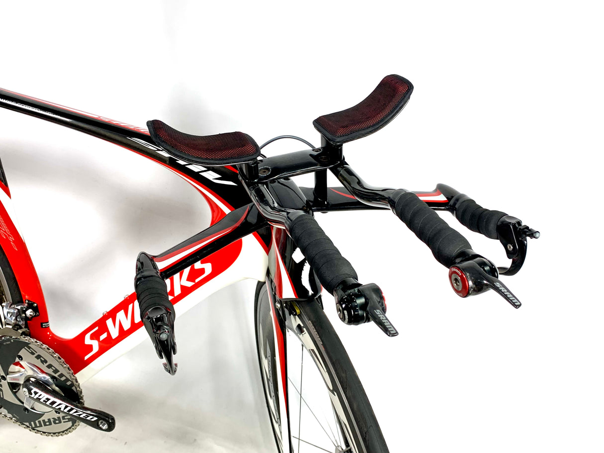 Specialized S-Works Shiv Carbon SRAM Red 10 Speed ZIPP 808 Wheels Size Medium