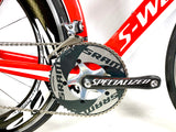 Specialized S-Works Shiv Carbon SRAM Red 10 Speed ZIPP 808 Wheels Size Medium