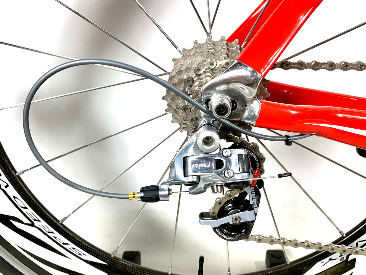 Specialized S-Works Shiv Carbon SRAM Red 10 Speed ZIPP 808 Wheels Size Medium
