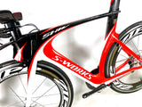 Specialized S-Works Shiv Carbon SRAM Red 10 Speed ZIPP 808 Wheels Size Medium