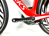 Specialized S-Works Shiv Carbon SRAM Red 10 Speed ZIPP 808 Wheels Size Medium