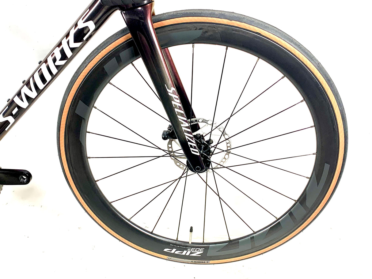 2024 Specialized S-Works Tarmac SL8 Shimano 105 Di2 Zipp Carbon Wheels Size: 49cm
